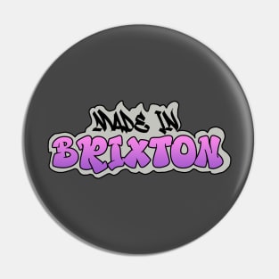 Made in Brixton I Garffiti I Neon Colors I Pink Pin