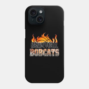 Classic Basketball Design Bobcats Personalized Proud Name Phone Case