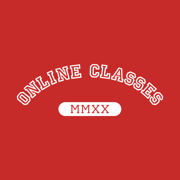 Online Classes Coronavirus Funny College Sweatshirt Style by baysideremix