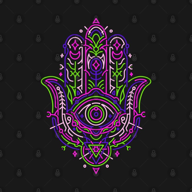 Hamsa Hand Vibe by machmigo