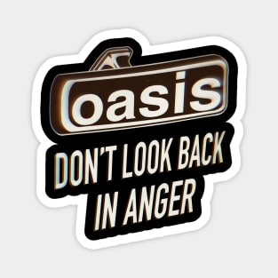 Don't look back in anger Magnet