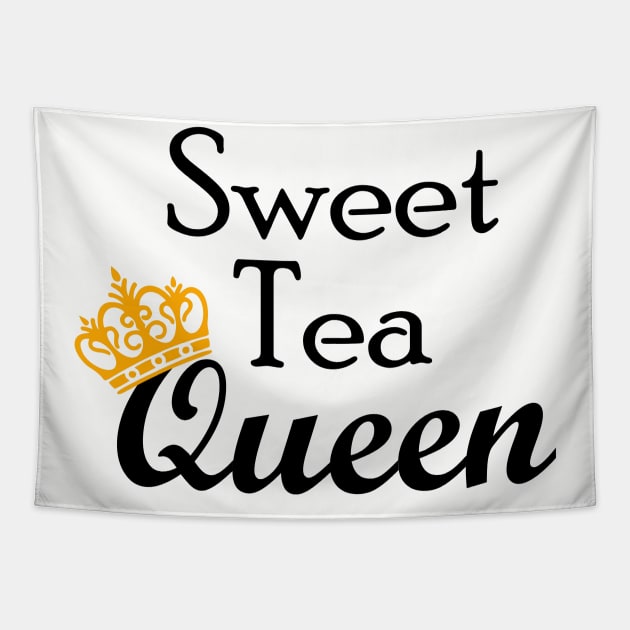 Sweet Tea Queen Tapestry by thegoodmoods