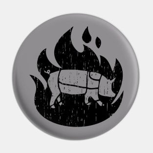 BBQ GRILL PIG ROAST Pin