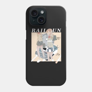 A Certain Scientific Railgun T ''ON MY WAY'' V3 Phone Case