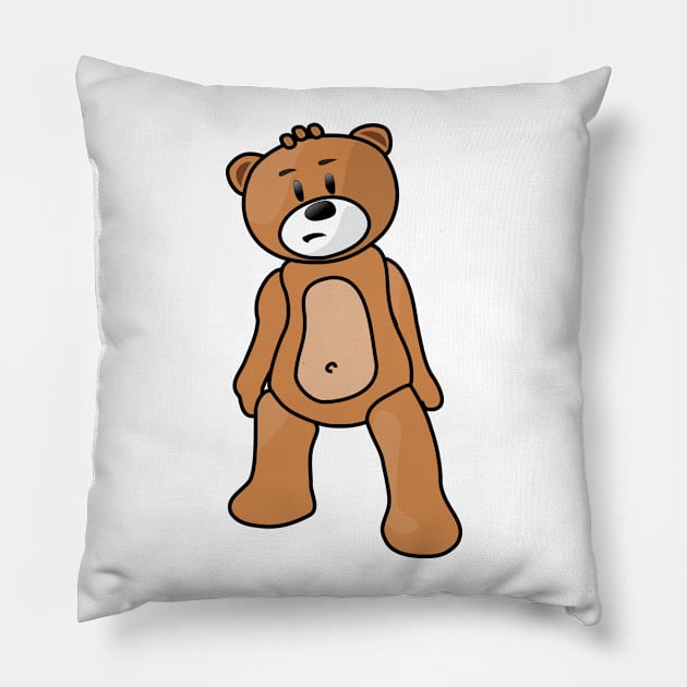 Tedy Pillow by linesdesigns