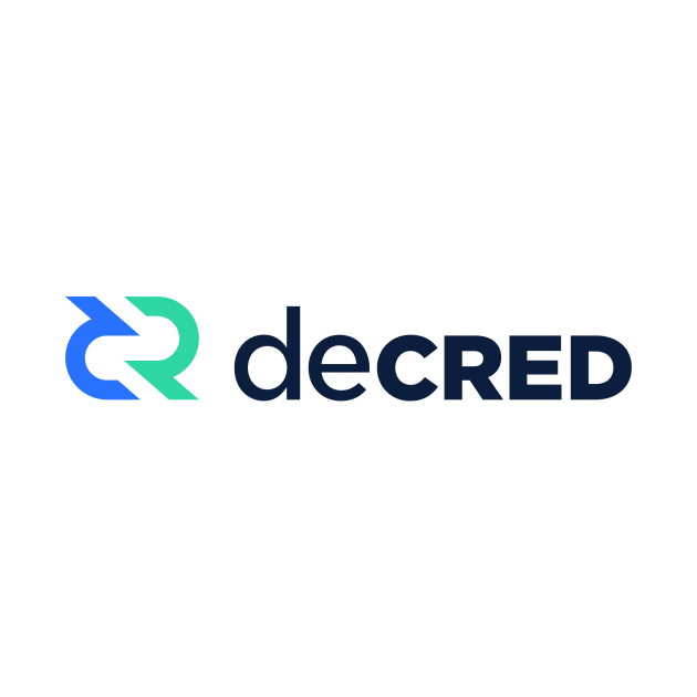 Decred Logo + Name by CryptographTees