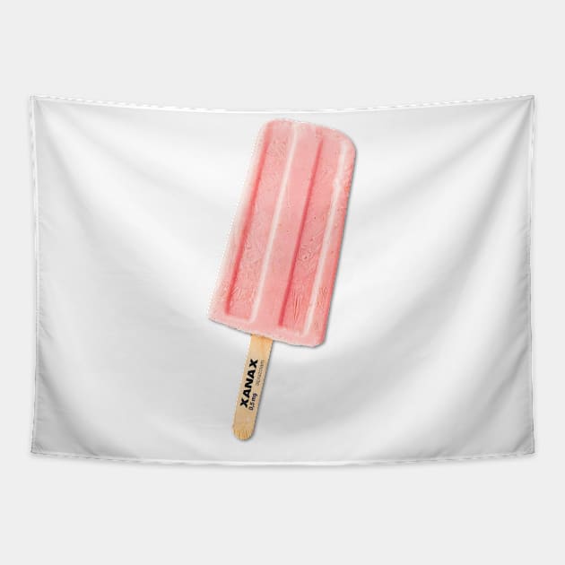 Xanax Popsicle Tapestry by karutees