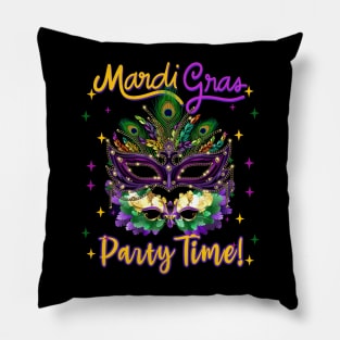 Mardi Gras Party Time! Pillow