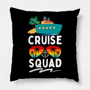 Cruise Squad 2023 Pillow