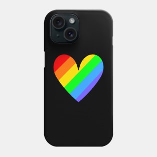 Love LGBT Heart Pride Shirt Phone Case