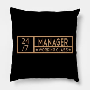 Manager Tittle Job Pillow