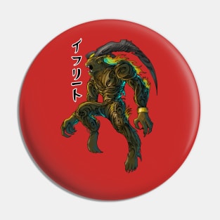 Ifrit Tribal Pin