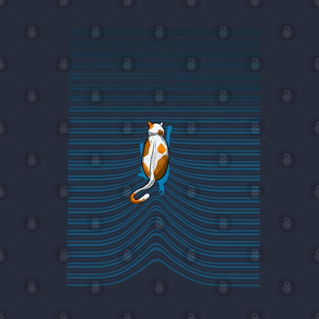 Swimming cat by Meca-artwork