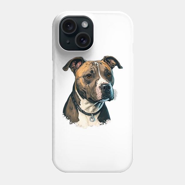 Sweet loyal puppy dog Phone Case by Liana Campbell