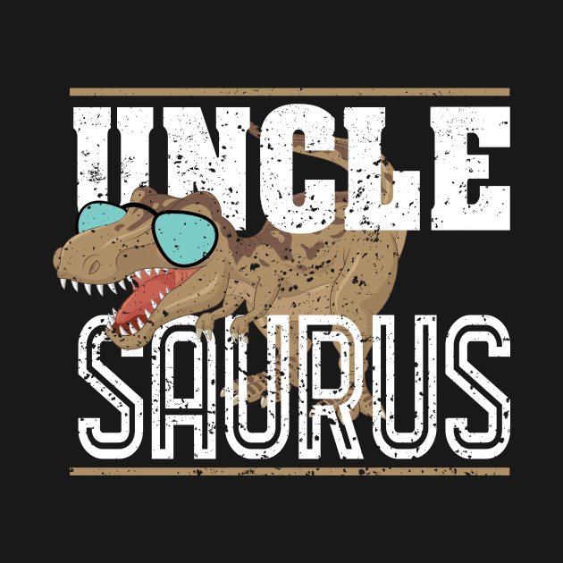 'Uncle Saurus Dinosaur' Hilarous Uncle Gift by ourwackyhome