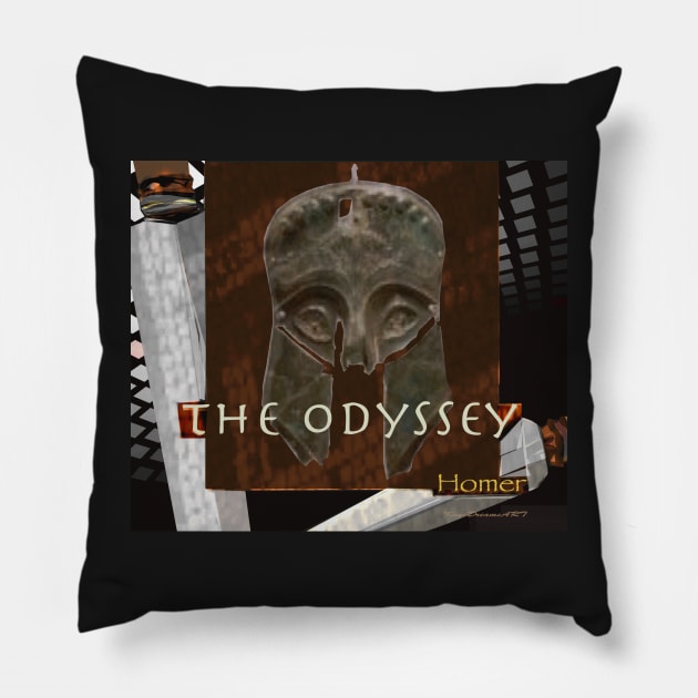 The Odyssey Pillow by KayeDreamsART