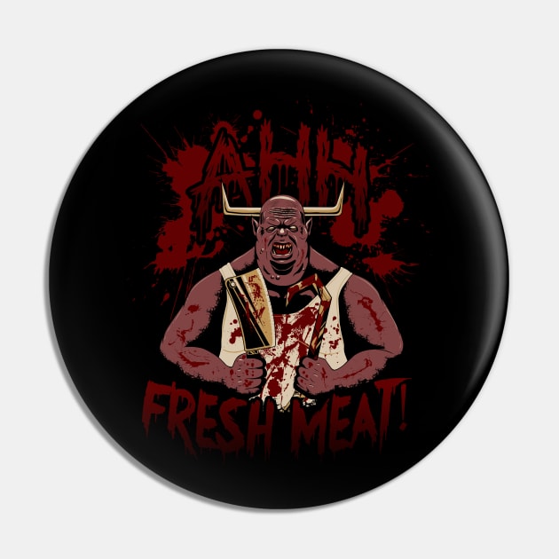 The Butcher Pin by SquidStudio