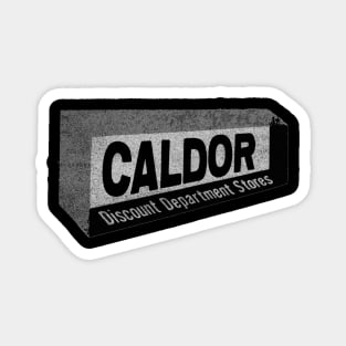 Caldor Department Store Vintage Retro Distressed 1960s Magnet