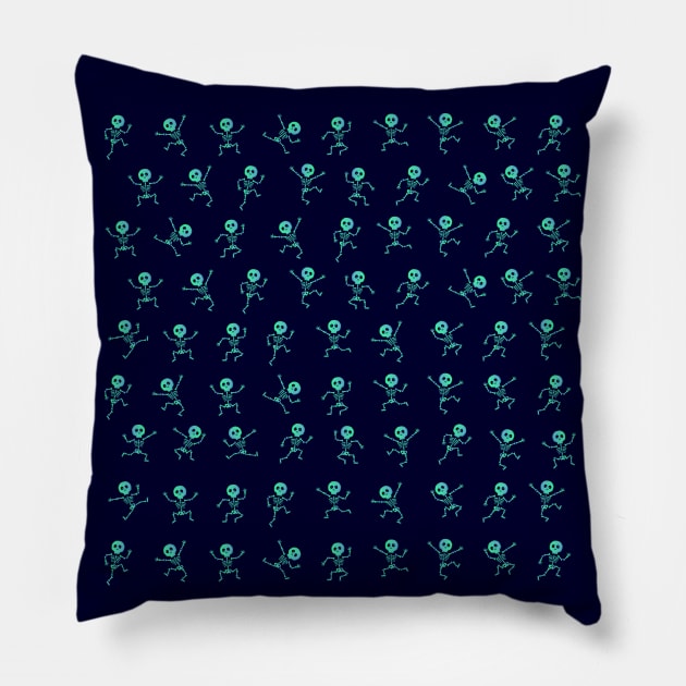 Skull dance Pillow by Jack & Jack