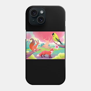 Woods Animals Phone Case