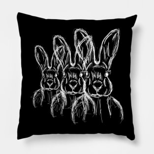 Rabbits Pillow