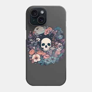 bones and vintage botany Phone Case