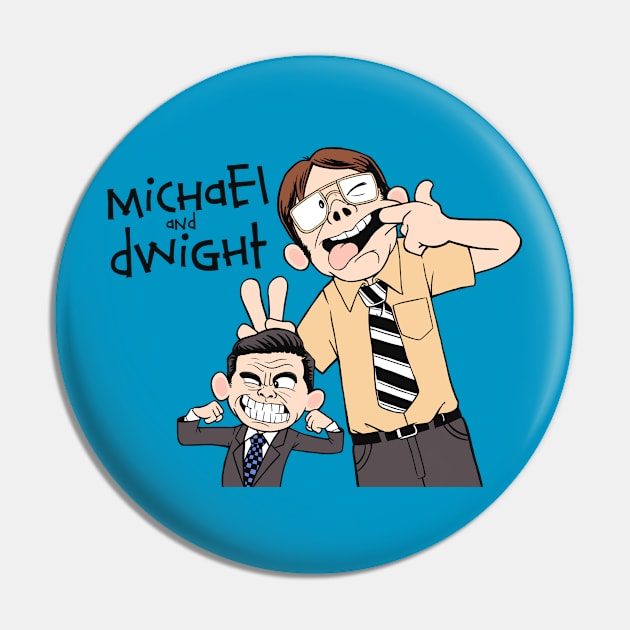 Regional Manager and His Assistant Pin by GoodIdeaRyan