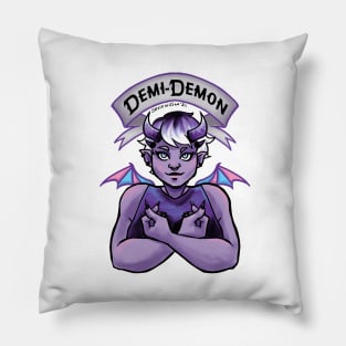 Demi demon Pillow