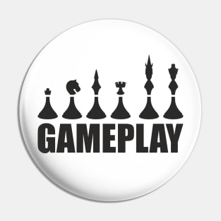 Chess Gameplay Pin