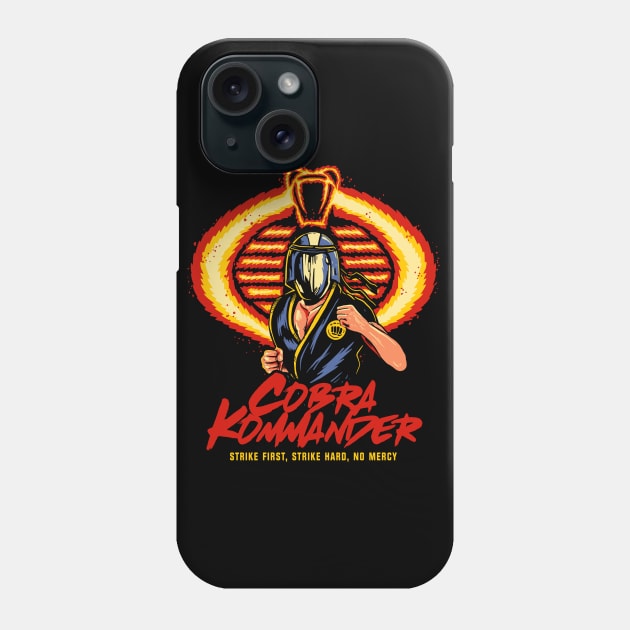 cobra commander Phone Case by art of gaci