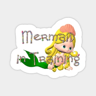 Mermaid in Training Magnet