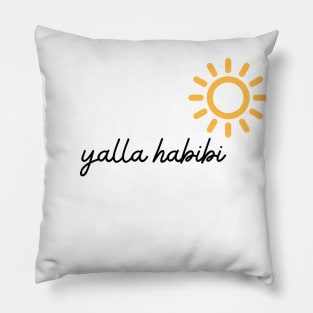 yalla habibi - sun Pillow