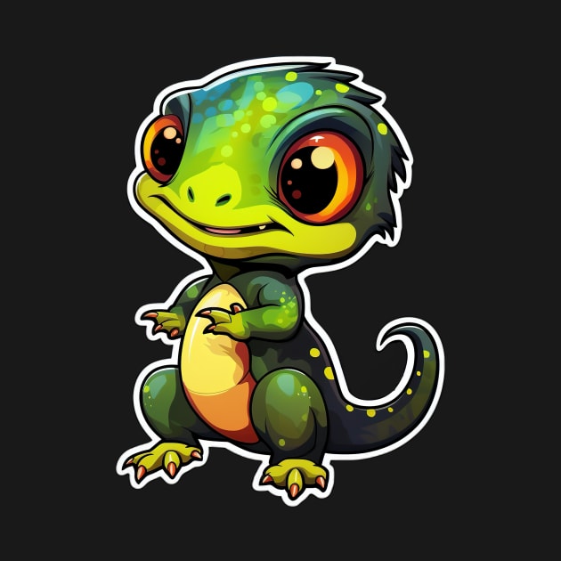 Cute Iguana - Iguana Mom Funny Iguanas by fromherotozero