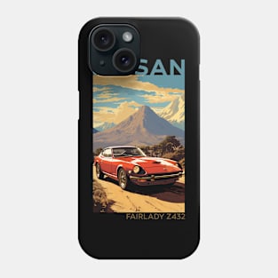 Reviving Legends: The Nissan Fairlady Z432 Homage Design Phone Case