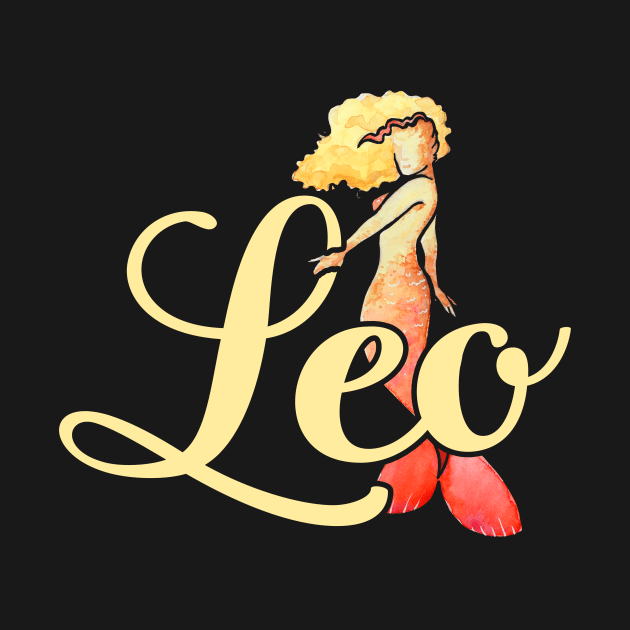 Leo Mermaid by bubbsnugg