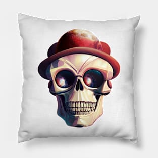 monkey, skull and planets Pillow