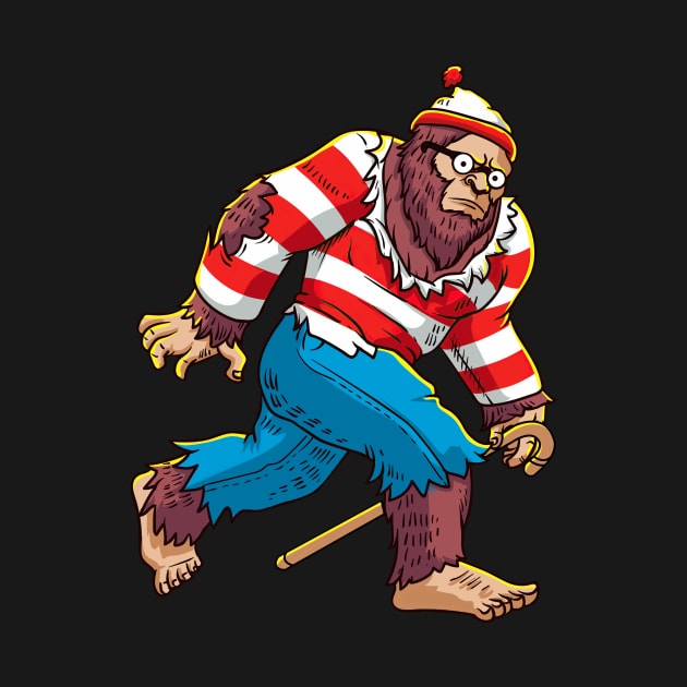 Bigfoot Waldo by thuahoai