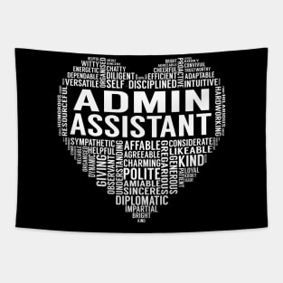 Admin Assistant Heart Tapestry