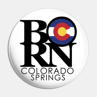 BORN Colorado Springs Pin