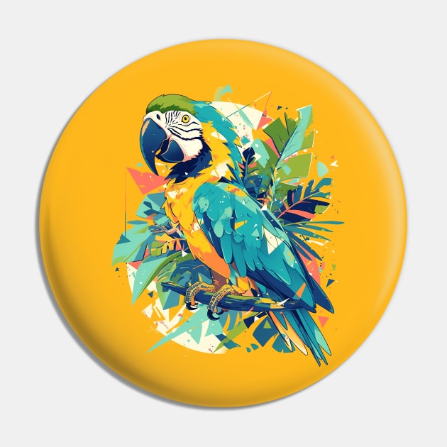 macaw Pin by peterdoraki