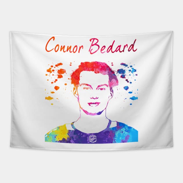 Connor Bedard Tapestry by Moreno Art