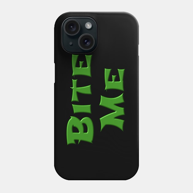 Bite Me Phone Case by rand0mity