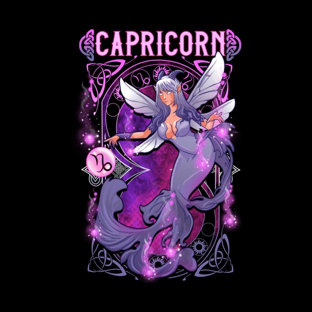 Horoscope: Capricorn Fairy by EPDesignStudio