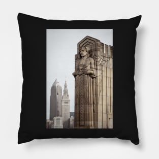 Vintage Guardian Of Traffic Pillow