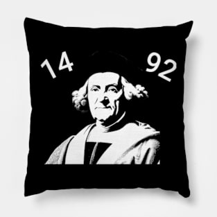 Happy columbus day Pillow