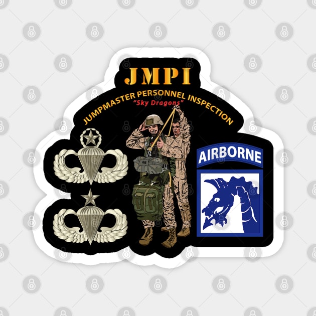 JMPI - XVIII Airborne Corps - Sky Dragons Magnet by twix123844