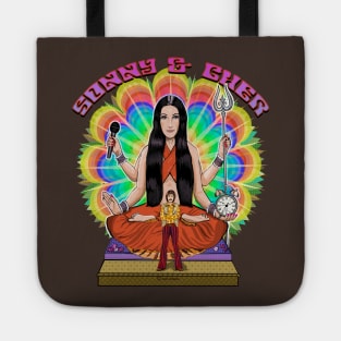 Sonny and Cher- Psychedelic Goddess Tote