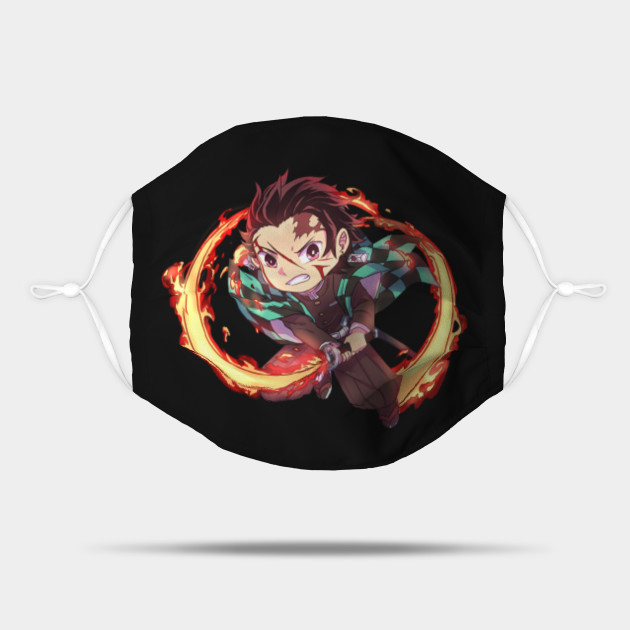 Demon Slayer Kimetsu No Yaiba Tanjiro Kamado Demon Slayer Kimetsu No Yaiba Mask Teepublic