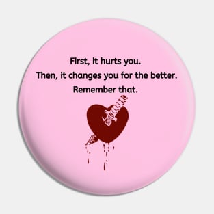 Hurt from a Narcissist Pin