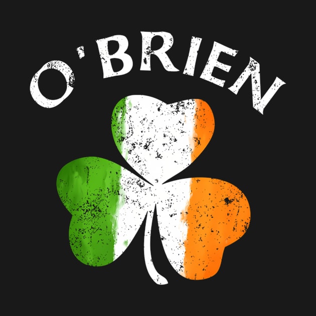 O'Brien Irish Family Name St Patricks Day by SnugFarm